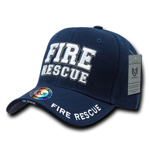Fire Rescue Hat Firefighter Baseball Cap