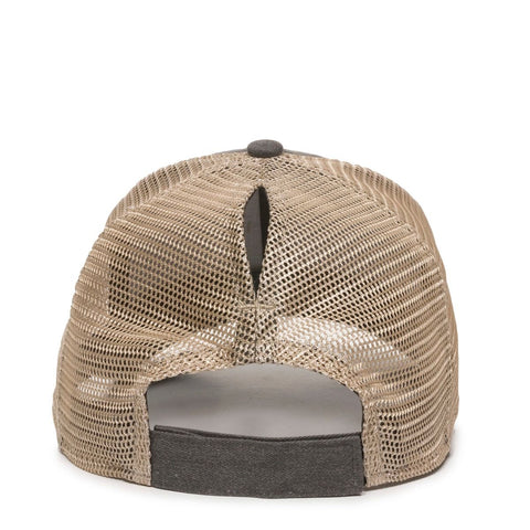 Ladies OutDoor Mesh Ponytail Cap