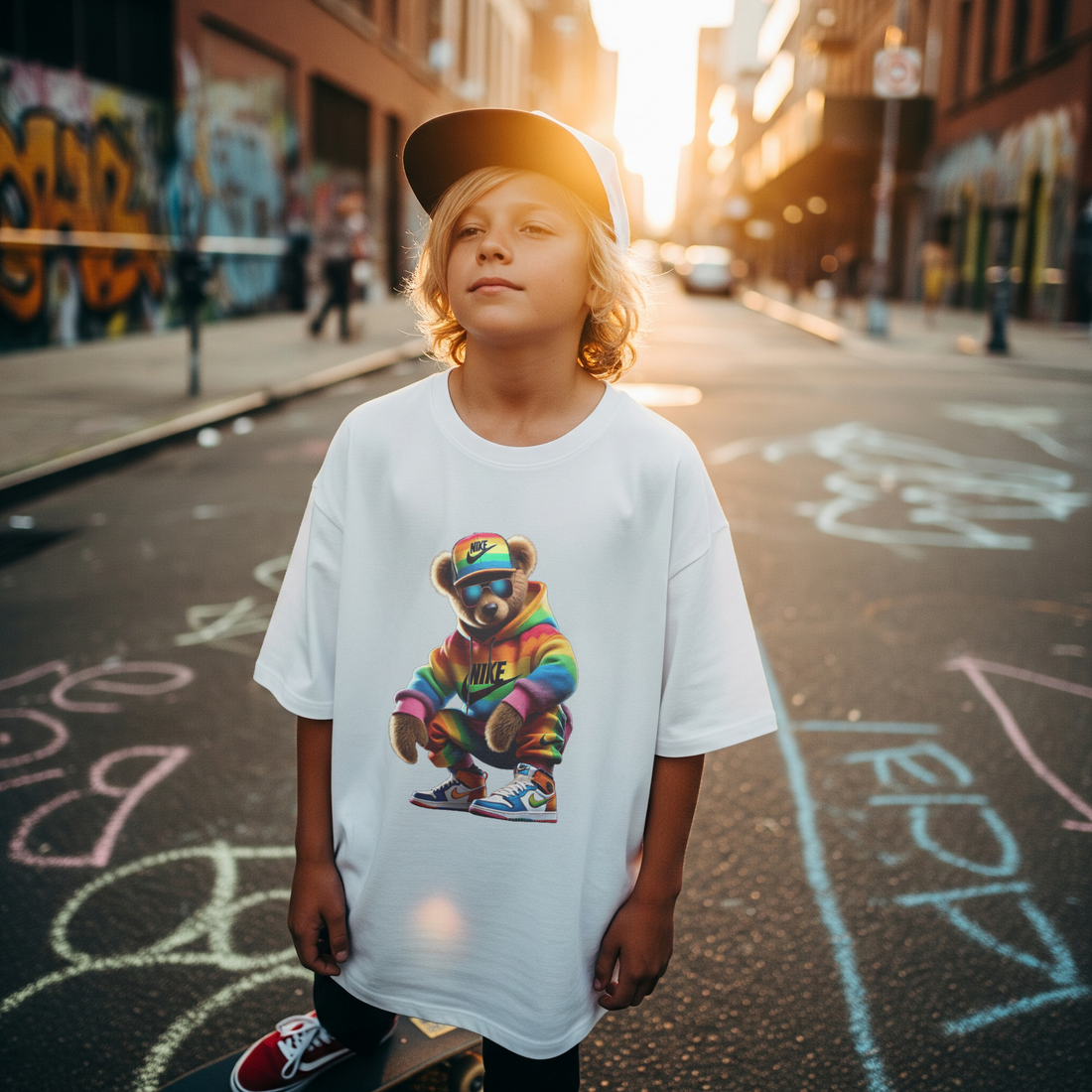 Nike Bear Rainbow Shirt