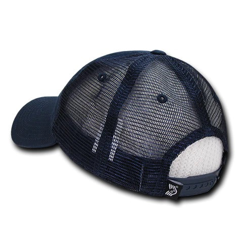 Fire Department Trucker Hat Relaxed Mesh Baseball Cap
