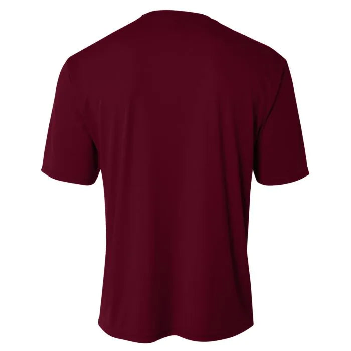 maroon back