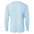 Pastel Blue Back