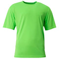 a4 short sleeve safety green front.webp